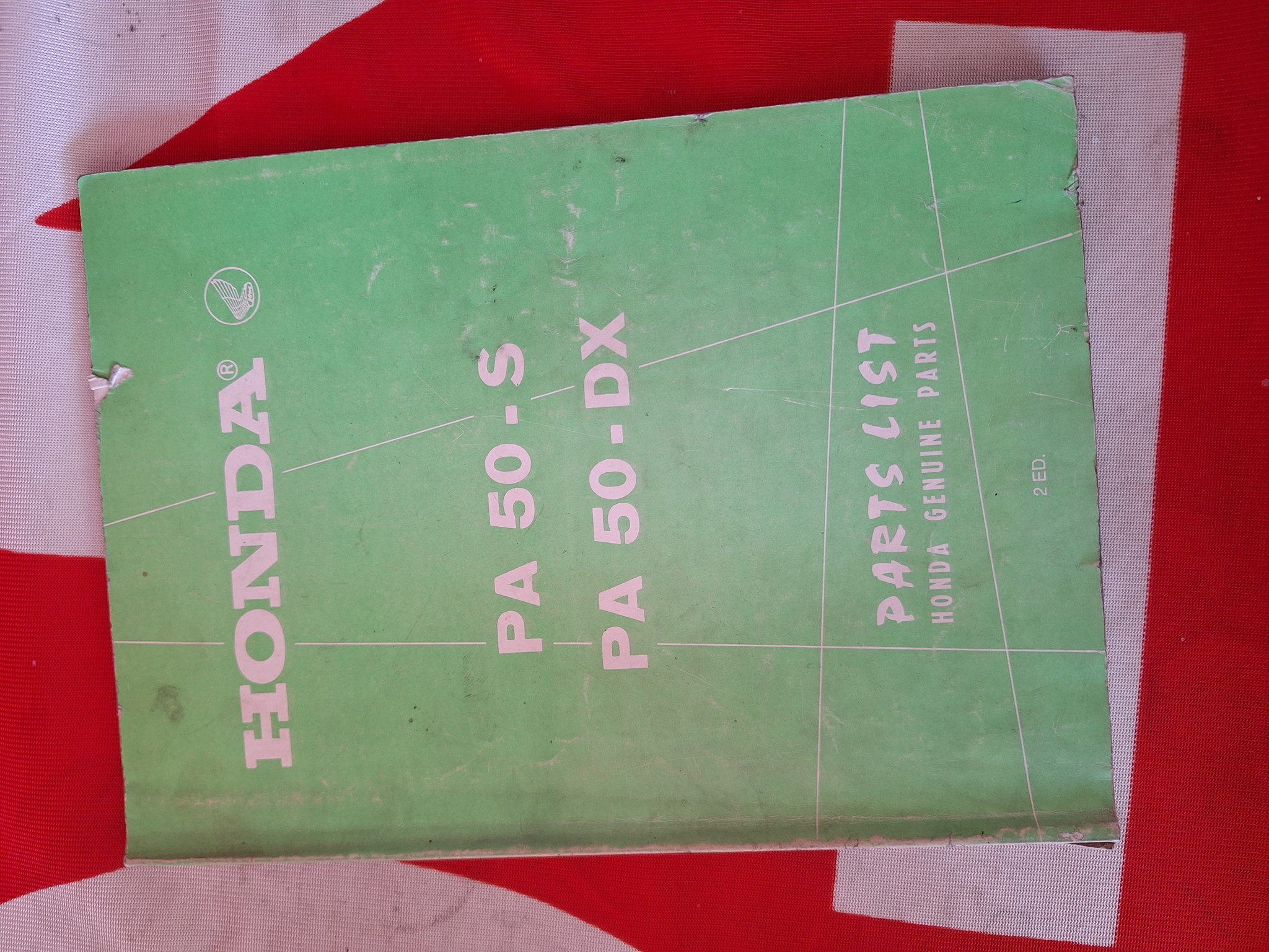 Bild von Ersatzteile-Katalog Honda  PA50-S PA50-DX